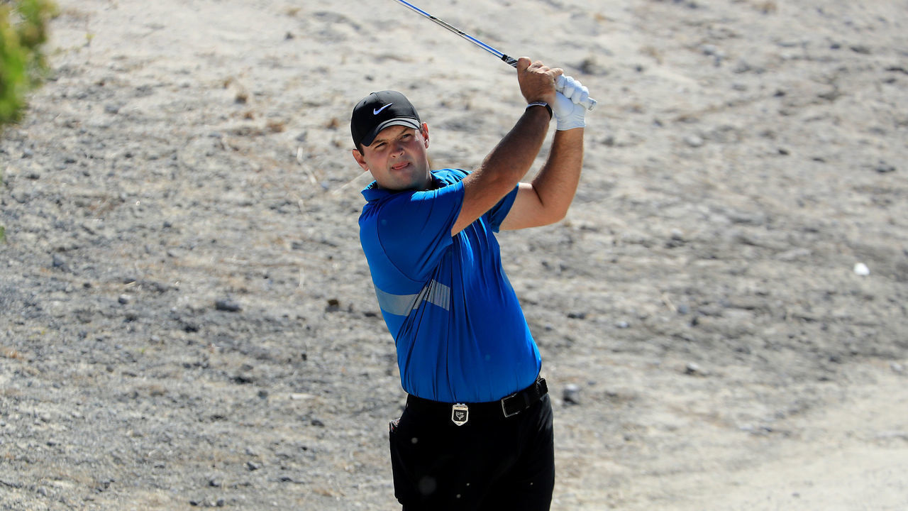 NASSAU, BAHAMAS - DECEMBER 04: Patrick Reed of the United States plays his second shot on the third hole during the first round of the 2019 Hero World Challenge at Albany on December 04, 2019 in Nassau, Bahamas.