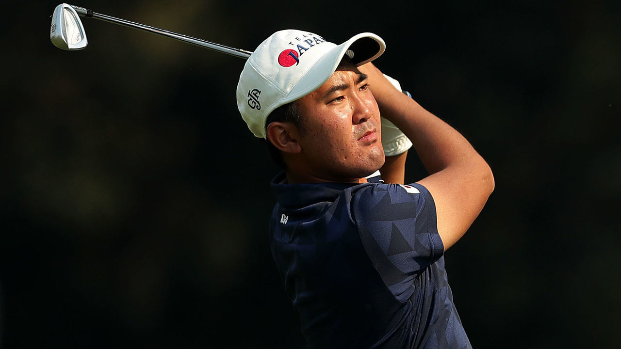 SYDNEY, AUSTRALIA - DECEMBER 05: Takumi Kanaya of Japan plays his second shot on the 1st hole during day one of the 2019 Australian Golf Open at The Australian Golf Club on December 05, 2019 in Sydney, Australia.