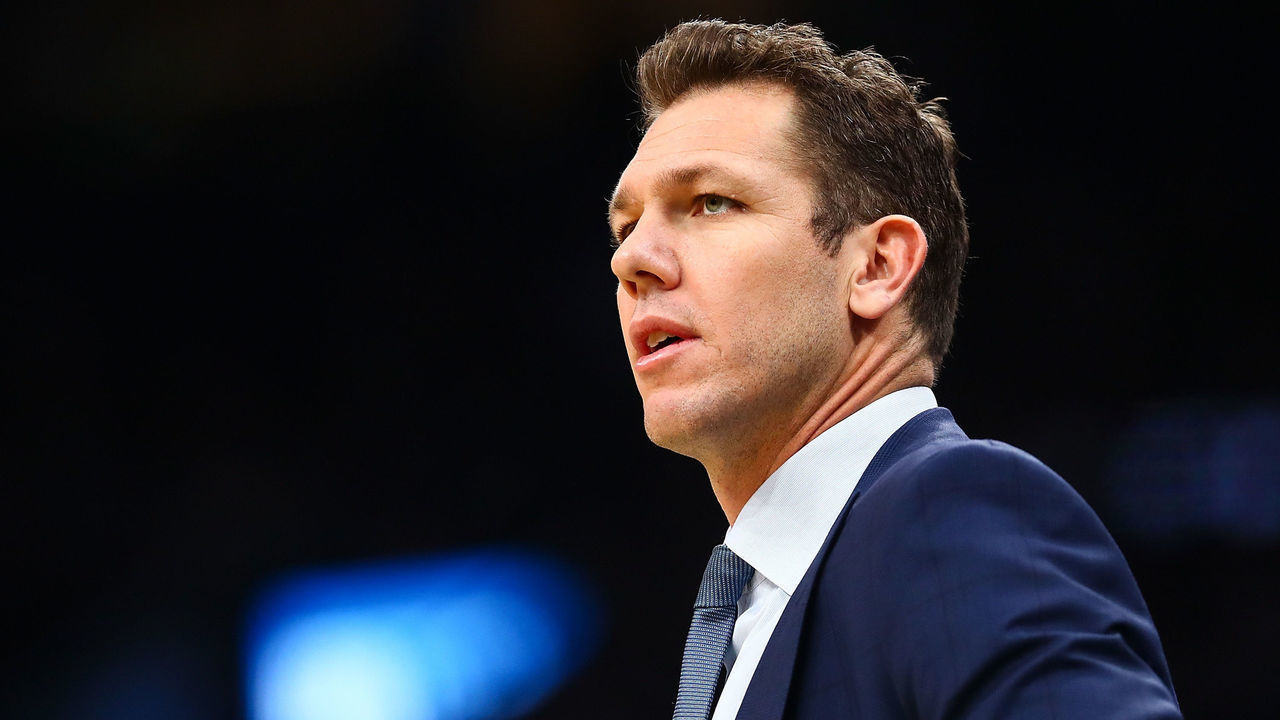 BOSTON, MA - NOVEMBER 25: Head coach Luke Walton of the Sacramento Kings looks on against the Boston Celtics at TD Garden on November 25, 2019 in Boston, Massachusetts.