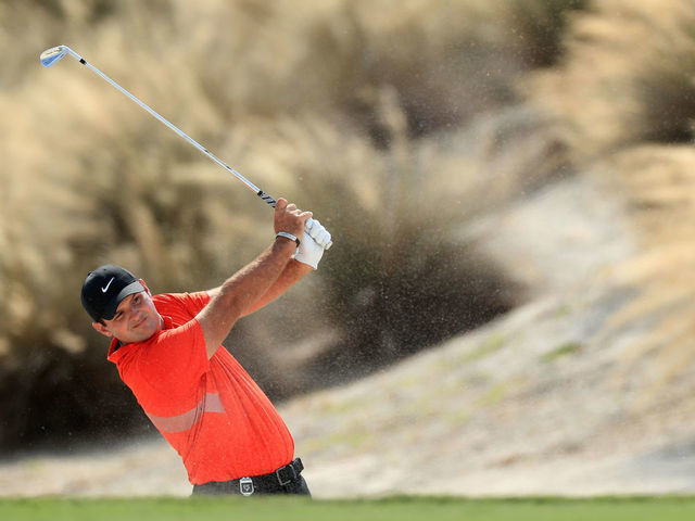 NASSAU, BAHAMAS - DECEMBER 05: Patrick Reed of the United States plays his second shot on the third hole during the second round of the 2019 Hero World Challenge at Albany on December 05, 2019 in Nassau, Bahamas.