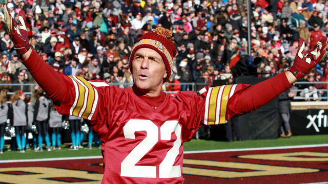 CHESTNUT HILL, MA - NOVEMBER 09: Boston College legend Doug Flutie during the Boston College vs. Florida State Game at Boston College Alumni Stadium in Chestnut Hill, MA on November 9, 2019.