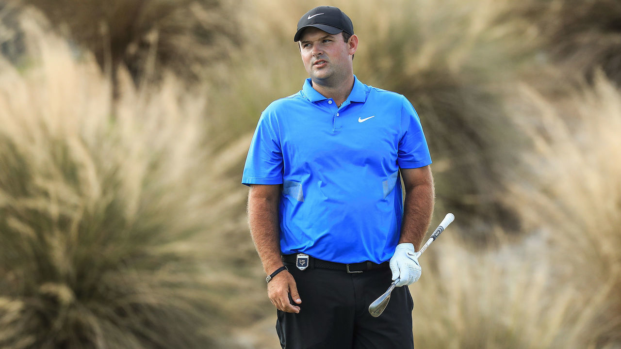 NASSAU, BAHAMAS - DECEMBER 07: Patrick Reed of the United States plays his third shot on the third hole during the final round of the 2019 Hero World Challenge at Albany on December 07, 2019 in Nassau, Bahamas.