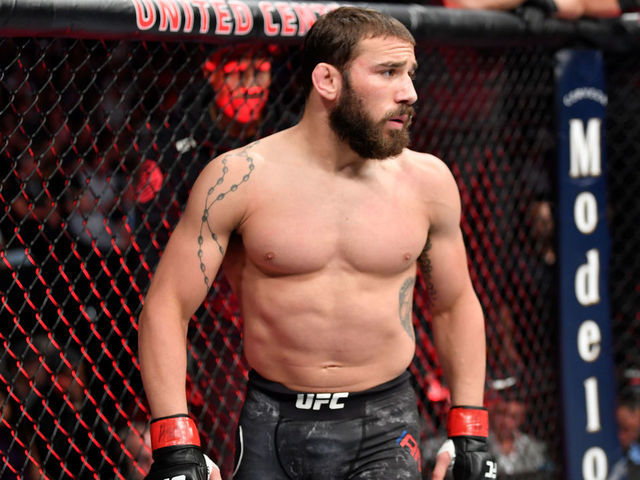 CHICAGO, IL - JUNE 08: Jimmie Rivera stands in his corner prior to his bantamweight bout against Petr Yan of Russia during the UFC 238 event at the United Center on June 8, 2019 in Chicago, Illinois.