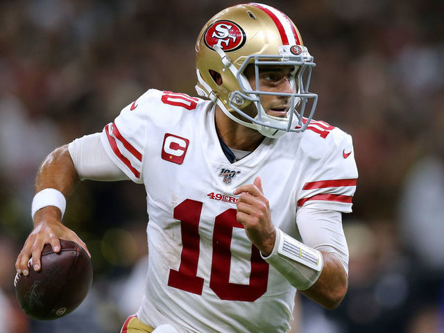 San Francisco 49ers' Jimmy Garoppolo vows to help Trey Lance adjust to the  NFL 