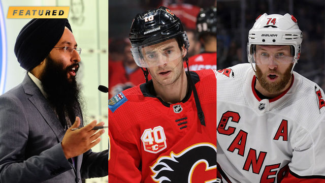 Tabasco shots, wild commutes, fewer naps: Yes, faith and hockey can mix
