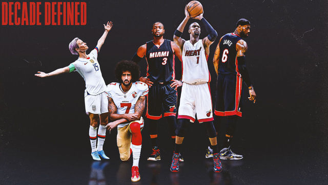 The athletes of the 2010s refused to stick to sports