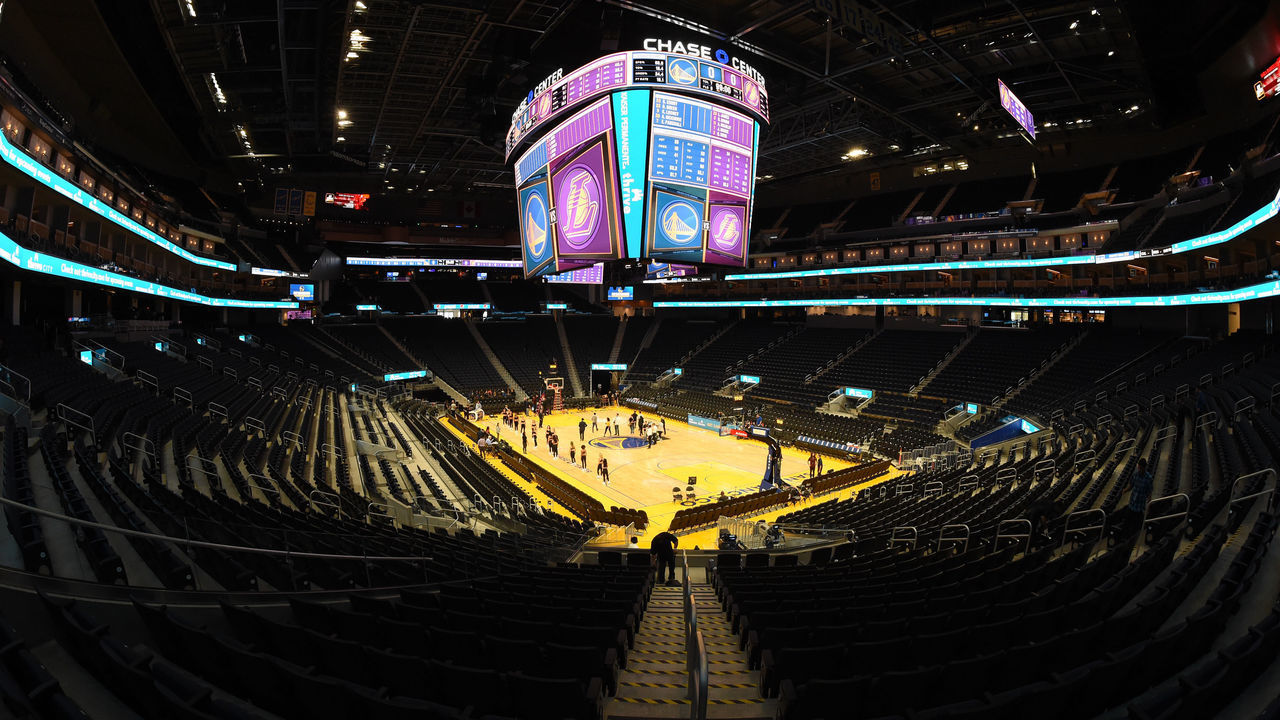 LOS ANGELES, CA - OCTOBER 5: Generic photo of the arena before the game on October 5, 2019 at STAPLES Center in Los Angeles, California. NOTE TO USER: User expressly acknowledges and agrees that, by downloading and/or using this Photograph, user is consenting to the terms and conditions of the Getty Images License Agreement. Mandatory Copyright Notice: Copyright 2019 NBAE