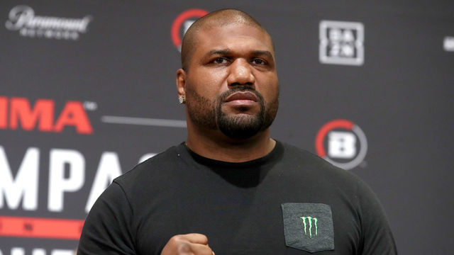 TOKYO, JAPAN DECEMBER 28, 2019: American MMA fighter Quinton Jackson during a weigh-in ceremony ahead of his Bellator 237 main card heavyweight bout against Russian rival Fedor Emelianenko, the cross-promotional event between Bellator MMA and the Rizin Fighting Federation scheduled to take place at Saitama Super Arena on December 29. Valery Sharifulin/TASS