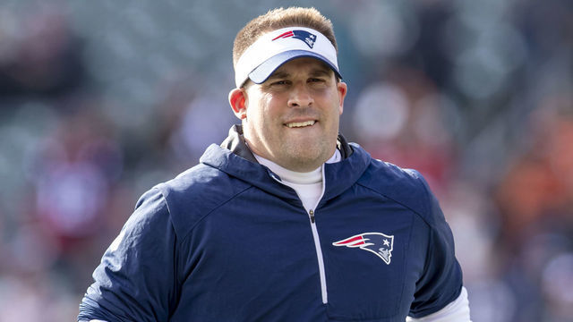 CINCINNATI, OH - DECEMBER 15: New England Patriots offensive coordinator Josh McDaniels is seen before the game against the Cincinnati Bengals at Paul Brown Stadium on December 15, 2019 in Cincinnati, Ohio.