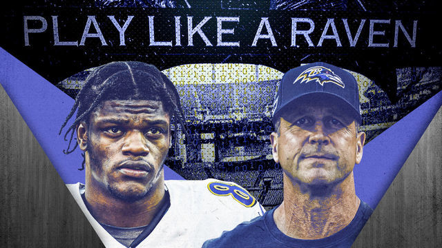 Early birds: The Ravens got ahead with a new, cerebral identity