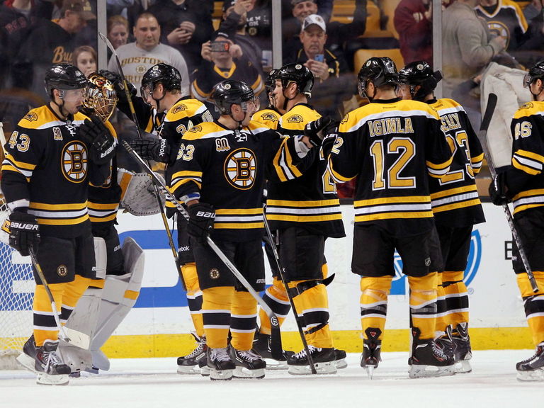 Bruins aiming for NHL's longest winning streak of the season Friday vs