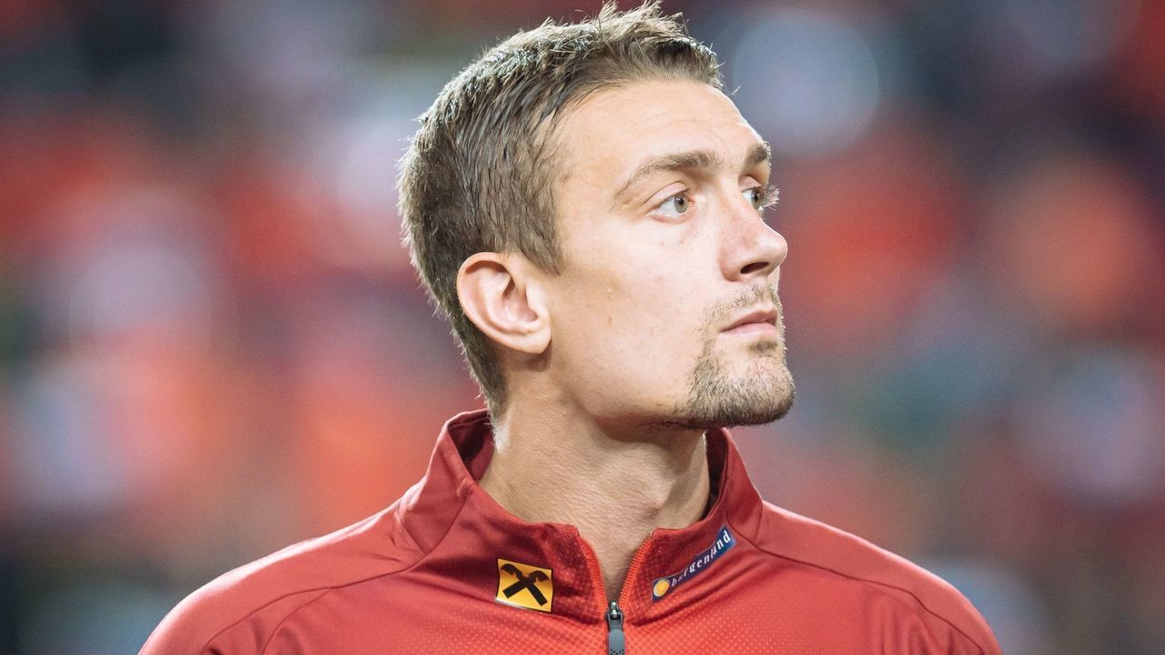 Austrias Stefan Ilsanker poses prior to the Euro 2020 football qualification match between Slovenia and Austria at the Stadium Stozice in Ljubljana, Slovenia on October 13, 2019.