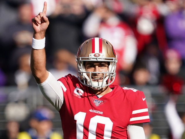 A gerneral view of a San Francisco 49ers helmet during an NFL game News  Photo - Getty Images