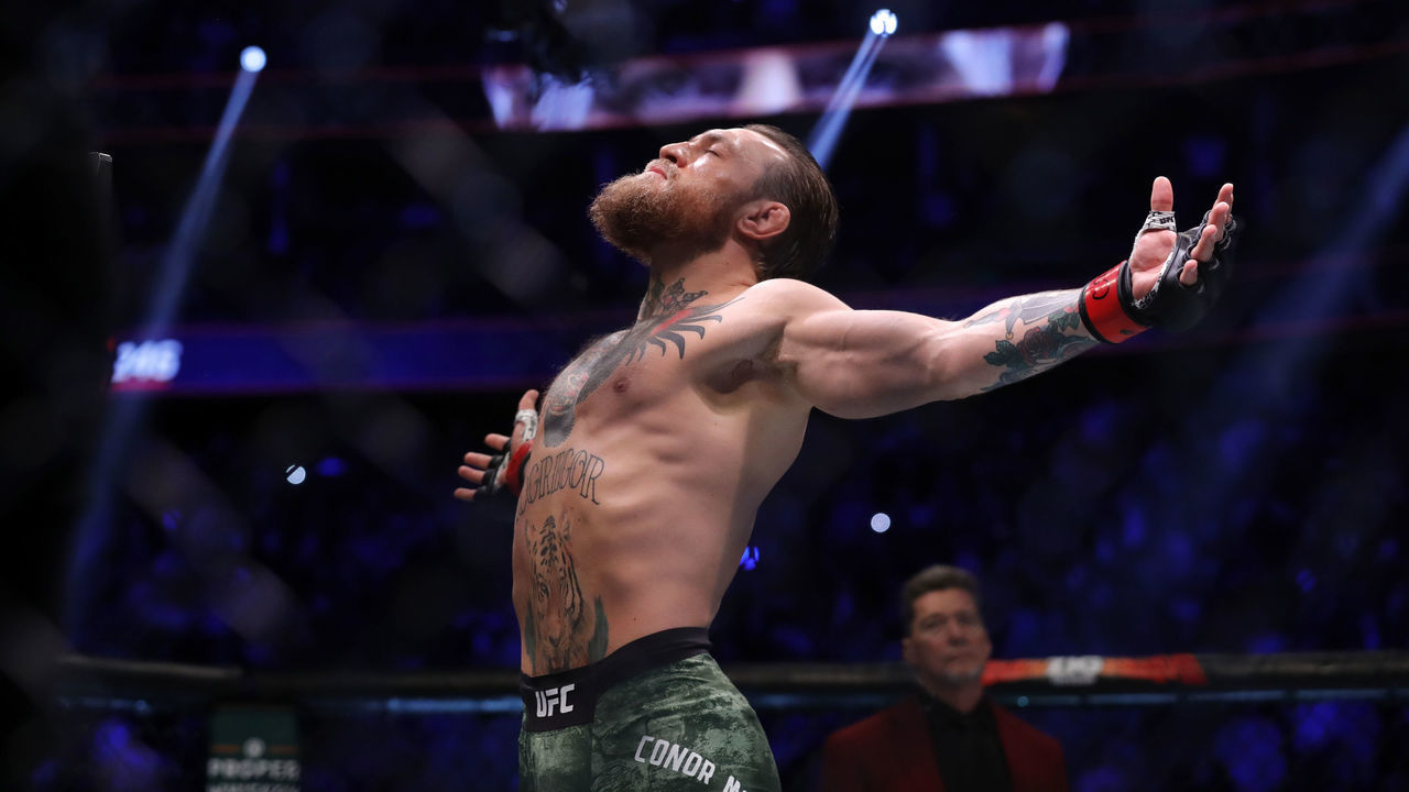 LAS VEGAS, NEVADA - JANUARY 18: Conor McGregor prepares for his welterweight bout against Donald Cerrone during UFC246 at T-Mobile Arena on January 18, 2020 in Las Vegas, Nevada.