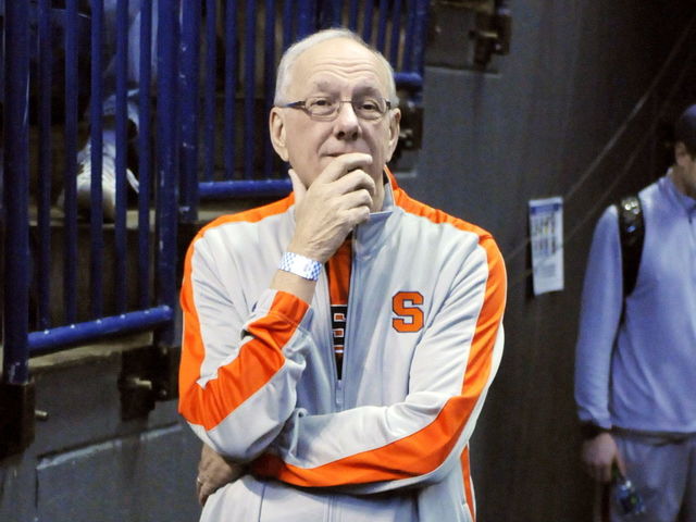 Syracuse coach Boeheim on players leaving early: 'If you go 15th in the draft, you're nothing'