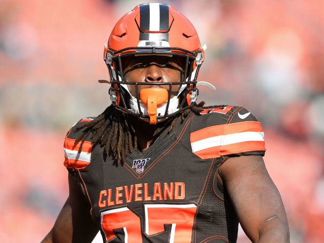 Is Kareem Hunt on his last chance with the Browns? Hey, Mary Kay! 