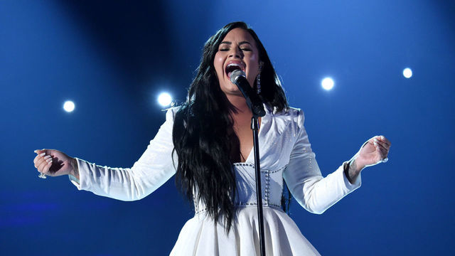 LOS ANGELES, CALIFORNIA - JANUARY 26: Demi Lovato performs at the 62nd Annual GRAMMY Awards on January 26, 2020 in Los Angeles, California.