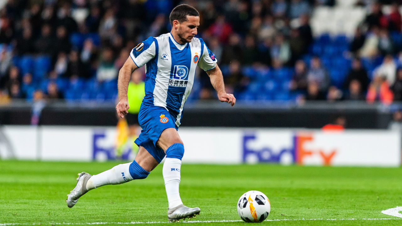 Pablo Piatti during the match between RCD Espanyol and CSKA Moscow, played at the RCDE Stadium, corresponding to the week 6 of the UEFA Europa League, on 12 December 2019, in Barcelona, Spain.