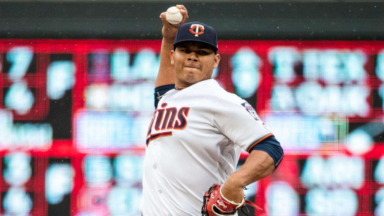 MINNEAPOLIS, MN - SEPTEMBER 22: Brusdar Graterol #51 of the Minnesota Twins pitches against the Kansas City Royals on September 22, 2019 at the Target Field in Minneapolis, Minnesota. The Twins defeated the Royals 12-8.