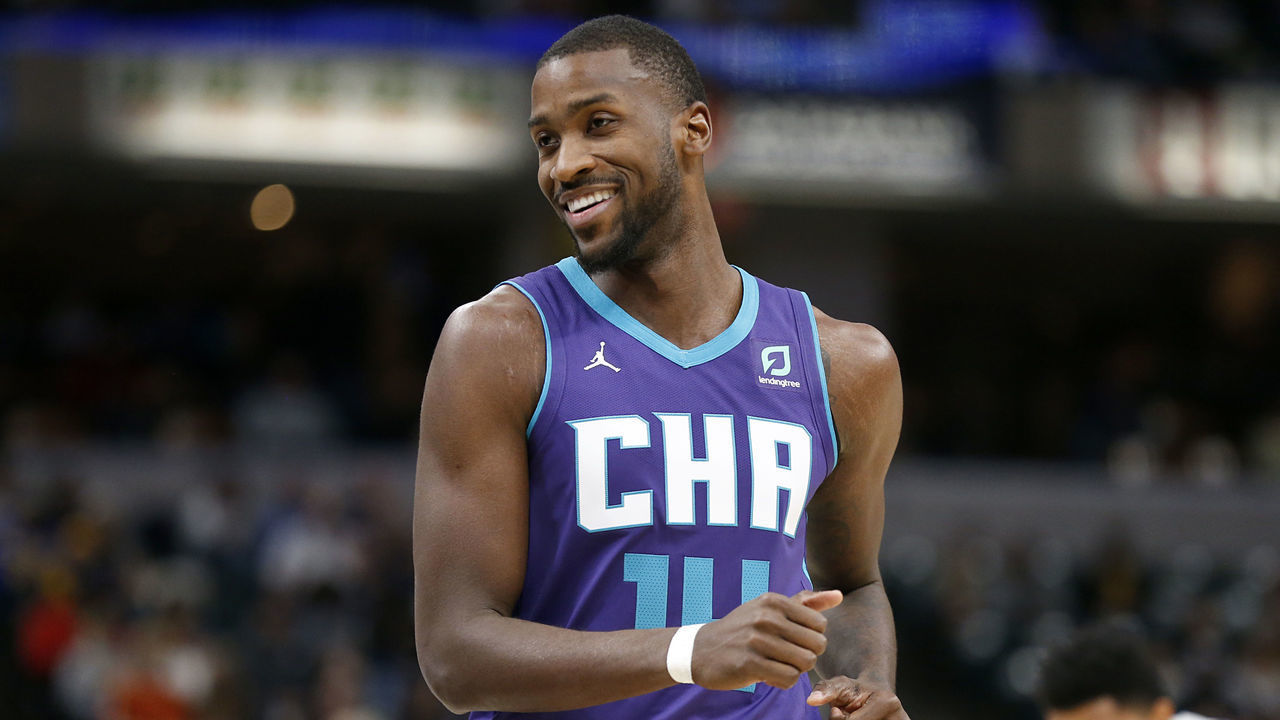 INDIANAPOLIS, INDIANA - DECEMBER 15: Michael Kidd-Gilchrist #14 of the Charlotte Hornets in action in the game against the Indiana Pacers at Bankers Life Fieldhouse on December 15, 2019 in Indianapolis, Indiana.