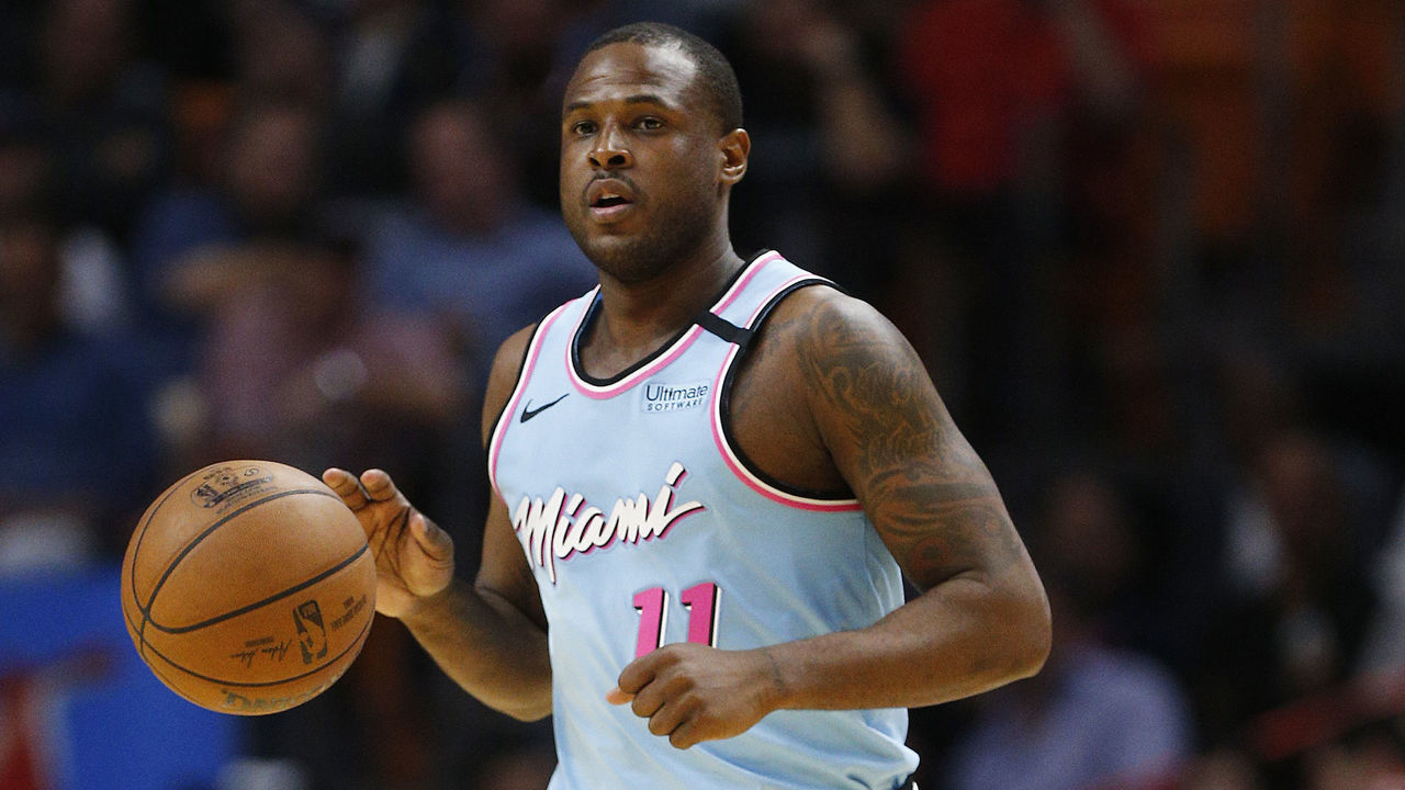 MIAMI, FLORIDA - JANUARY 28: Dion Waiters #11 of the Miami Heat in action against the Boston Celtics during the first half at American Airlines Arena on January 28, 2020 in Miami, Florida. NOTE TO USER: User expressly acknowledges and agrees that, by downloading and/or using this photograph, user is consenting to the terms and conditions of the Getty Images License Agreement.