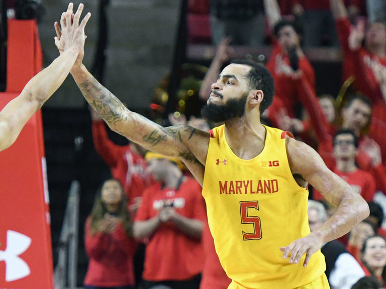 No. 9 Maryland edges Nebraska for 7th straight victory
