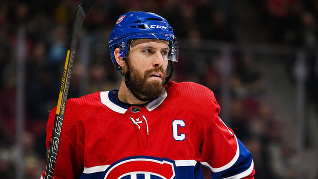 MONTREAL, QC - JANUARY 15: Look on Montreal Canadiens defenceman Shea Weber (6) during the Chicago Blackhawks versus the Montreal Canadiens game on January 15, 2020, at Bell Centre in Montreal, QC