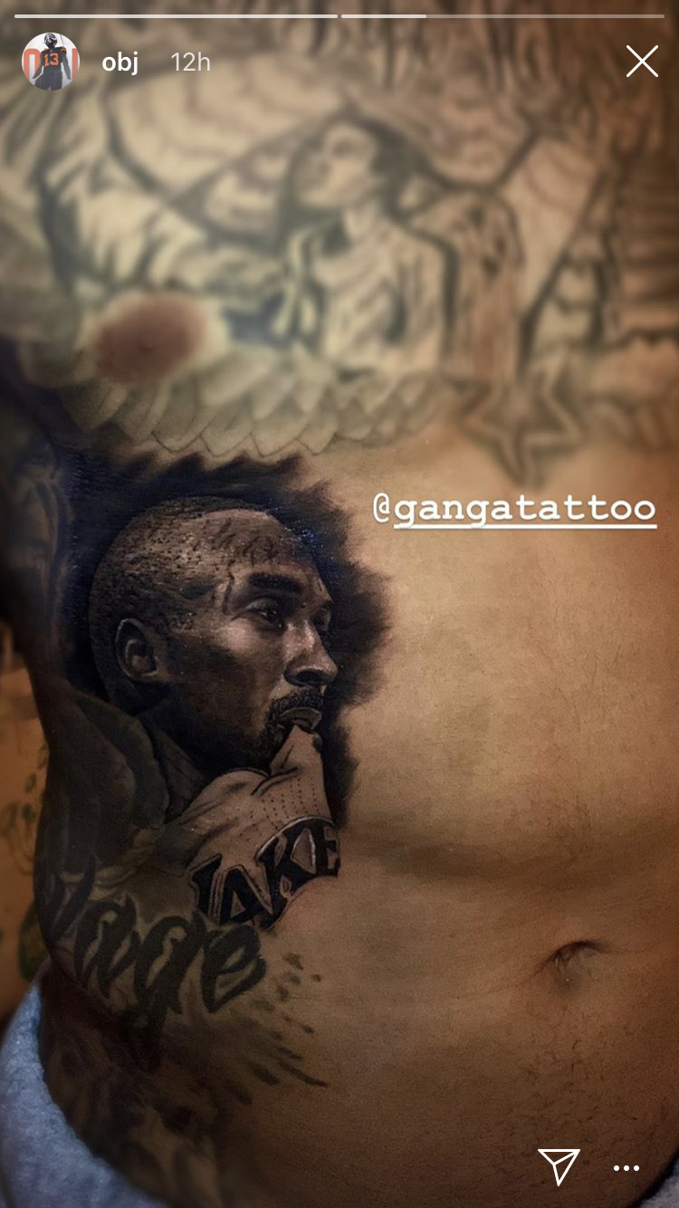 Obj Unveils New Kobe Tattoo Thescore Com