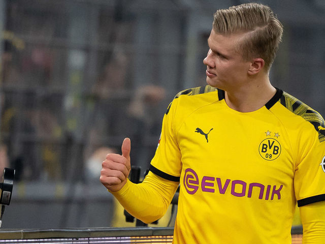 Haaland Extends Remarkable Goal Tally As Dortmund Steamroll Eintracht Thescore Com