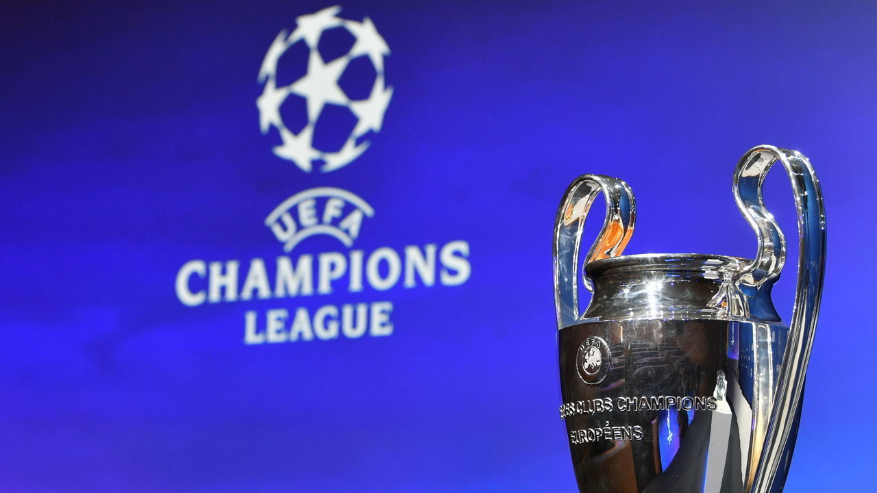 NYON, SWITZERLAND - July 22: A general view of the trophy ahead of the UEFA Champions League 2019/20 Third Qualifying Round draw at the UEFA headquarters, The House of European Football on July 22, 2019 in Nyon, Switzerland.
