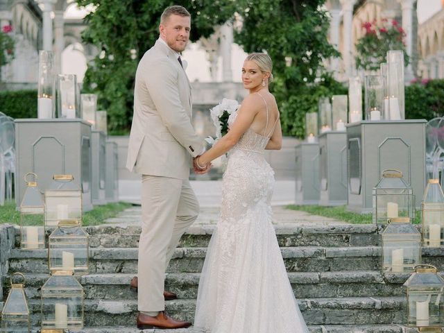 J.J. Watt, Kealia Ohai get married in the Bahamas