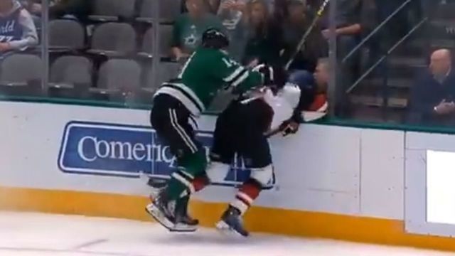 Benn ejected for boarding Ekman-Larsson