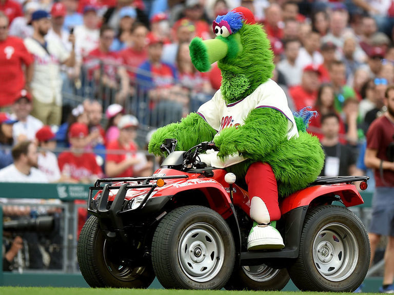 Report: Phillies making changes to Phanatic mascot | theScore.com