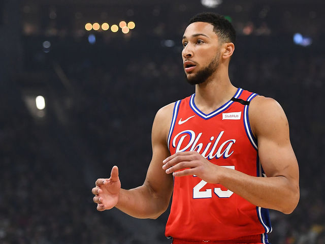 MILWAUKEE, WISCONSIN - FEBRUARY 22: Ben Simmons #25 of the Philadelphia 76ers waits for a pass during the first half of a game against the Milwaukee Bucks at Fiserv Forum on February 22, 2020 in Milwaukee, Wisconsin.