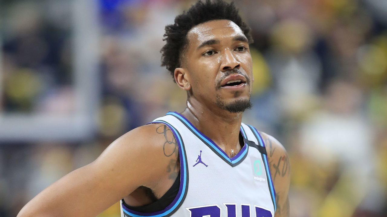 INDIANAPOLIS, INDIANA - FEBRUARY 25: Malik Monk #1 of the Charlotte Hornets against the Indiana Pacers at Bankers Life Fieldhouse on February 25, 2020 in Indianapolis, Indiana.