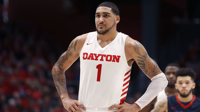 DAYTON, OHIO - FEBRUARY 22: Obi Toppin #1 of the Dayton Flyers in action in the game against the Duquesne Dukes at UD Arena on February 22, 2020 in Dayton, Ohio.