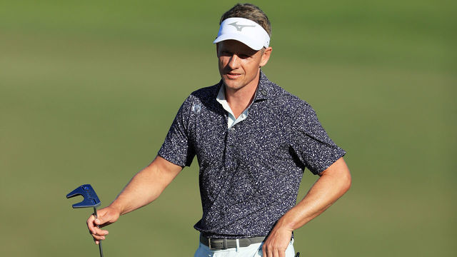 PALM BEACH GARDENS, FLORIDA - FEBRUARY 29: Luke Donald of England reacts during the third round of the Honda Classic at PGA National Resort and Spa Champion course on February 29, 2020 in Palm Beach Gardens, Florida.