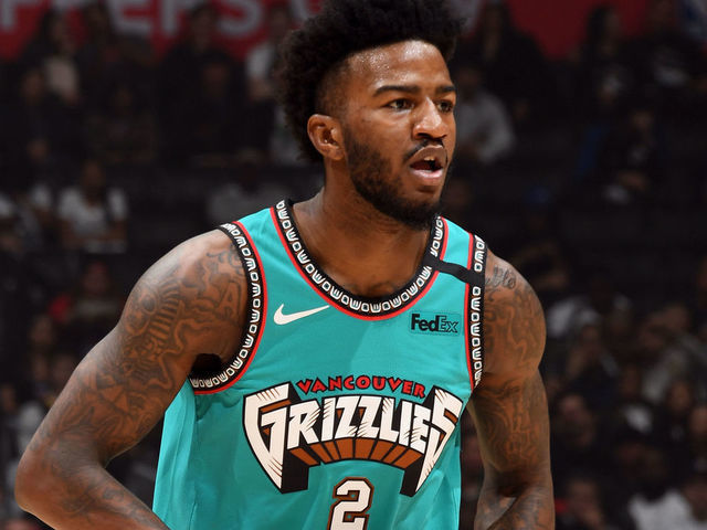 LOS ANGELES, CA - FEBRUARY 24: Jordan Bell #2 of the Memphis Grizzlies handles the ball during the game against the LA Clippers on February 24, 2020 at STAPLES Center in Los Angeles, California. NOTE TO USER: User expressly acknowledges and agrees that, by downloading and/or using this Photograph, user is consenting to the terms and conditions of the Getty Images License Agreement. Mandatory Copyright Notice: Copyright 2020 NBAE