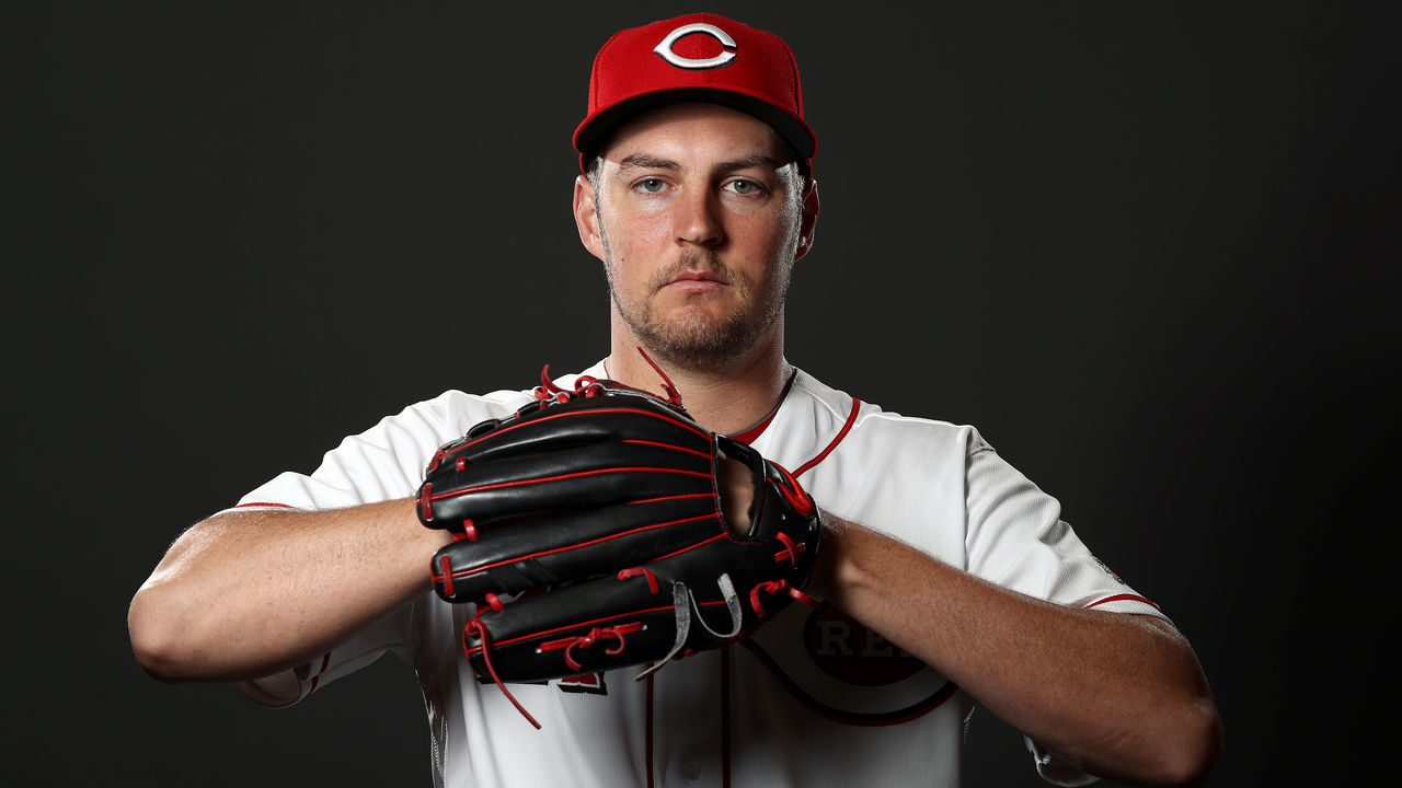 GOODYEAR, ARIZONA - FEBRUARY 19: Trevor Bauer #27 poses during Cincinnati Reds Photo Day on February 19, 2020 in Goodyear, Arizona.