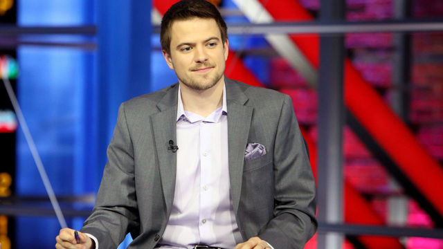 STAMFORD, CT - MAY 30: Andrew Telfer during the 2019 NHL Gaming World Championship U.S. Live Regional Final at NBC Sports Studios on May 30, 2019 in Stamford, Connecticut.