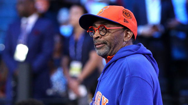 NEW YORK, NEW YORK - JUNE 20: Director and New York Knicks fan Spike Lee looks on before the start of the 2019 NBA Draft at the Barclays Center on June 20, 2019 in the Brooklyn borough of New York City.