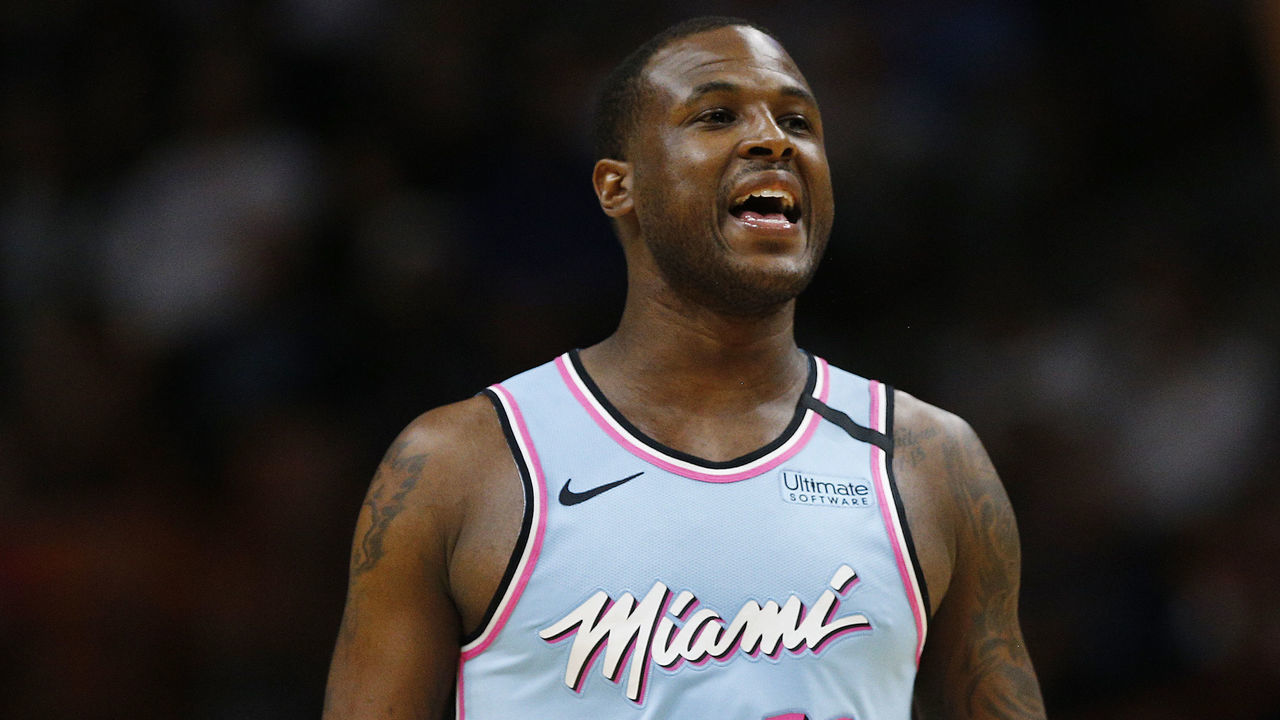 MIAMI, FLORIDA - JANUARY 28: Dion Waiters #11 of the Miami Heat reacts against the Boston Celtics during the first half at American Airlines Arena on January 28, 2020 in Miami, Florida. NOTE TO USER: User expressly acknowledges and agrees that, by downloading and/or using this photograph, user is consenting to the terms and conditions of the Getty Images License Agreement.