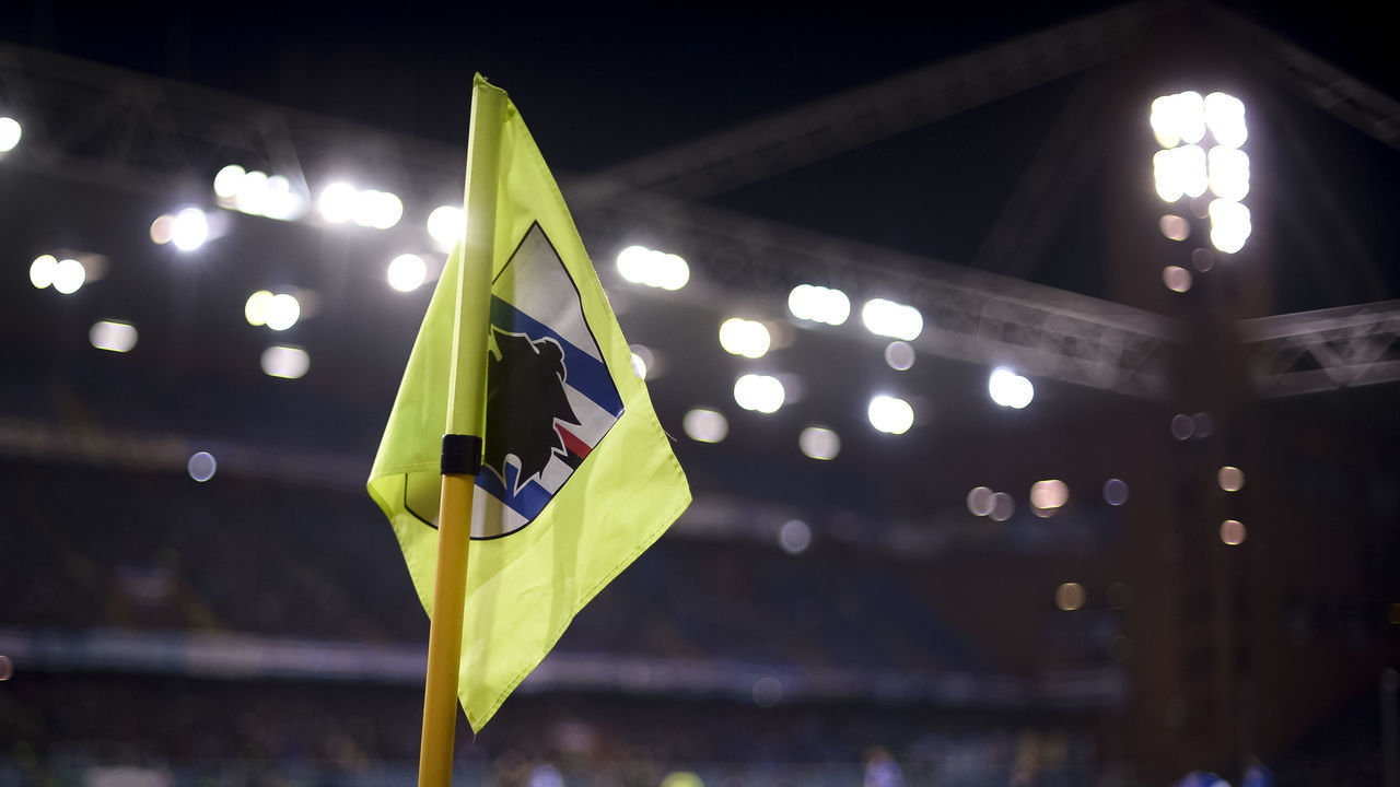 STADIO LUIGI FERRARIS, GENOA, ITALY - 2019/01/12: General view of stadio Luigi Ferraris (also known as Marassi) during the Coppa Italia football match between UC Sampdoria and AC Milan. AC Milan won 2-0 over UC Sampdoria after extra time.