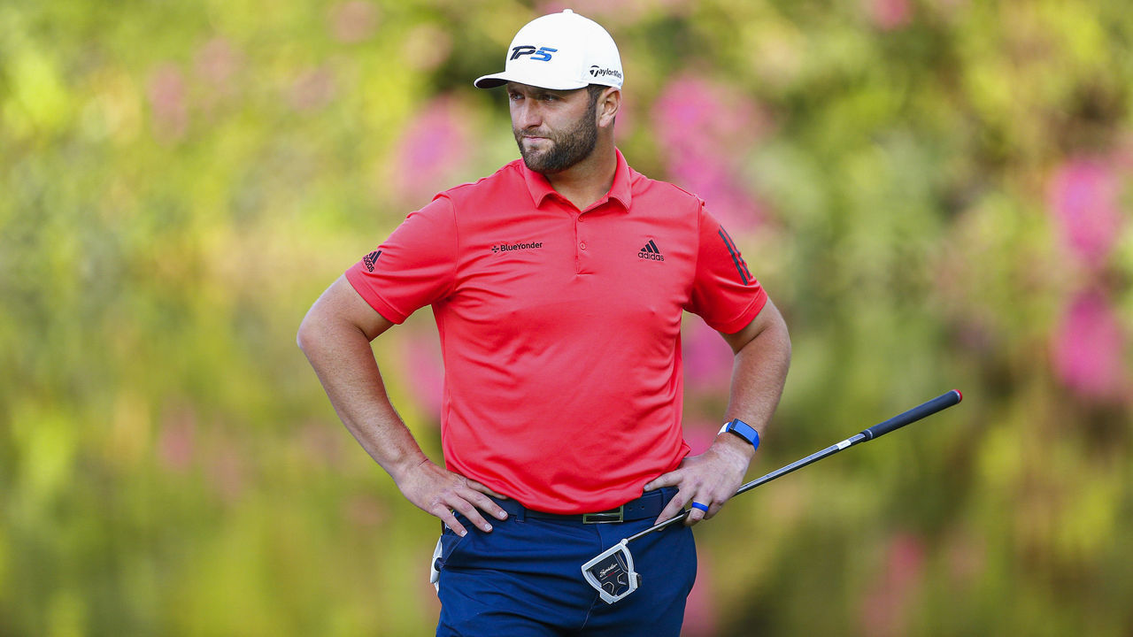 MEXICO CITY, MEXICO - FEBRUARY 23: Jon Rahm of Spain looks on during the final round of the World Golf Championships Mexico Championship at Club de Golf Chapultepec on February 23, 2020 in Mexico City, Mexico.