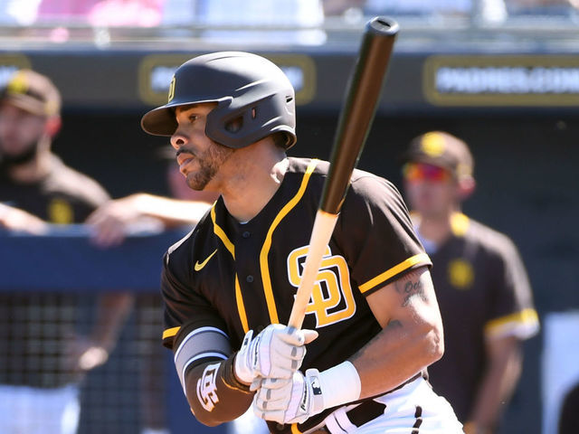 tommy pham padres jersey