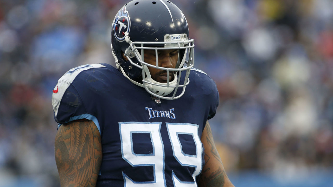 NASHVILLE, TN - DECEMBER 22: Tennessee Titans defensive end Jurrell Casey (99) in a game between the Tennessee Titans and New Orleans Saints, December 22, 2019, at Nissan Stadium in Nashville, Tennessee. Photo by Matthew Maxey/Icon Sportswire via Getty Images)