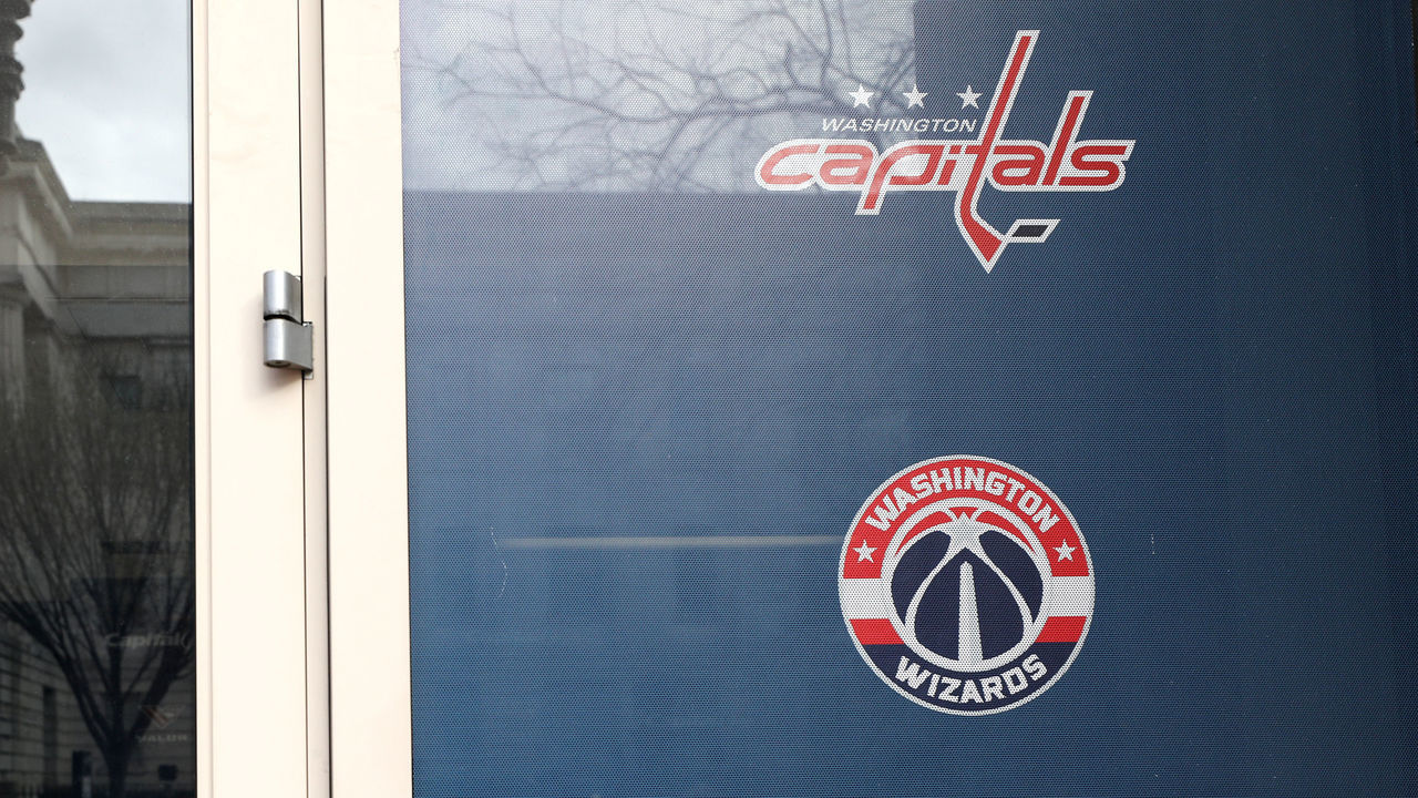 WASHINGTON, DC - MARCH 12: Signs outside read that the NHL Season has been suspended after the Detroit Red Wings against the Washington Capitals game was postponed due to the coronavirus at Capital One Arena on March 12, 2020 in Washington, DC. Today the NHL announced is has suspended their season due to the uncertainty of the coronavirus (COVID-19) with hopes of returning. The NHL currently joins the NBA, MLS, as well as, other sporting events and leagues around the world suspending play because of the coronavirus outbreak.