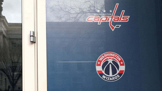 WASHINGTON, DC - MARCH 12: Signs outside read that the NHL Season has been suspended after the Detroit Red Wings against the Washington Capitals game was postponed due to the coronavirus at Capital One Arena on March 12, 2020 in Washington, DC. Today the NHL announced is has suspended their season due to the uncertainty of the coronavirus (COVID-19) with hopes of returning. The NHL currently joins the NBA, MLS, as well as, other sporting events and leagues around the world suspending play because of the coronavirus outbreak.