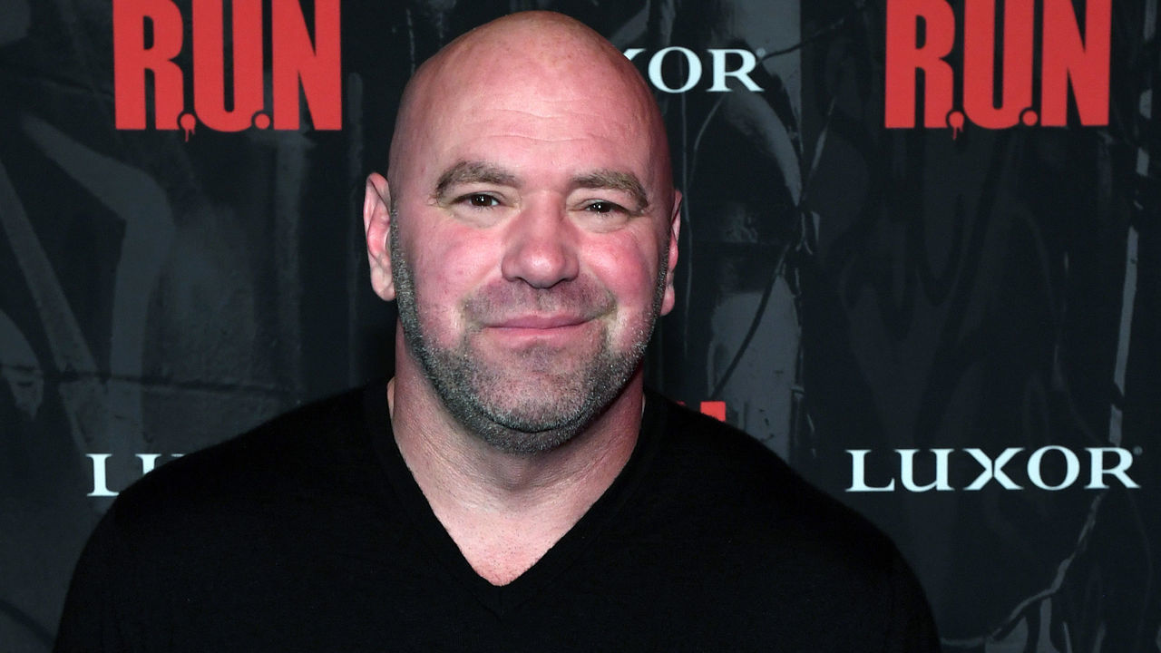 LAS VEGAS, NEVADA - NOVEMBER 14: UFC President Dana White attends the grand opening night for "R.U.N - The First Live Action Thriller" presented By Cirque du Soleil at Luxor Hotel and Casino on November 14, 2019 in Las Vegas, Nevada.