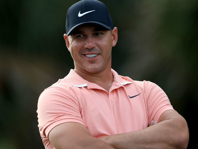 PALM BEACH GARDENS, FLORIDA - FEBRUARY 26: Brooks Koepka smiles during the pro-am round for the Honda Classic at PGA National Resort and Spa Champion course on February 26, 2020 in Palm Beach Gardens, Florida.